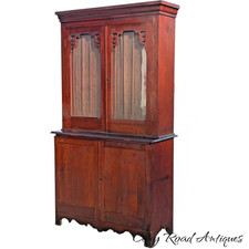 Antique Cherry Linen press