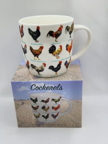 Cockerel fine china mug the - cockerel,