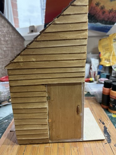 Dolls house 1930 40s wash - house, 1:12