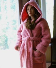 Pink gown pure merino - gown,