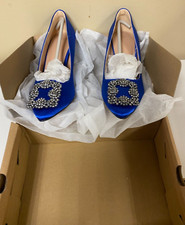 Women New royal blue/ buckle