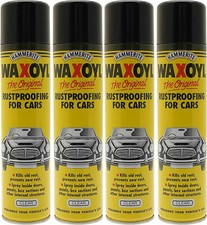 4 X Clear Hammerite Aerosol
