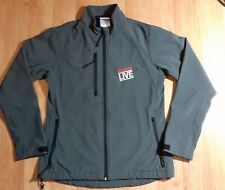 Womens R Russell jacket size M 34"inch bust  L24" grey, soft shell,zip up jacket