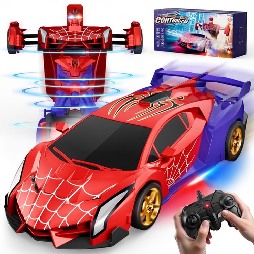 Remote control transform car - car, w