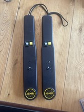2 x Adams Electronics AD10-2 General Purpose Paddle Search Metal Detector 