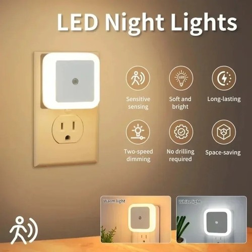 Automatic led night light - night,