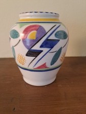 Rare Poole Pottery JV Vase C1928
