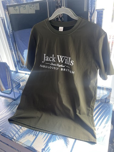 Jack wills mens green cotton - wills,