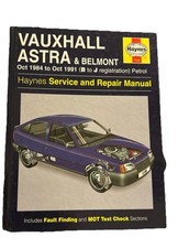 Haynes Manual - Vauxhall Astra