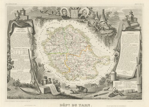 Département tarn - département, du