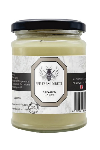 Creamed honey bee - creamed, honey,