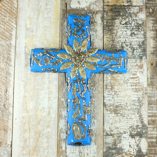 Mexican milagro cross - mexican,