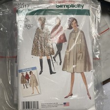 Simplicity Uncut New Sewing