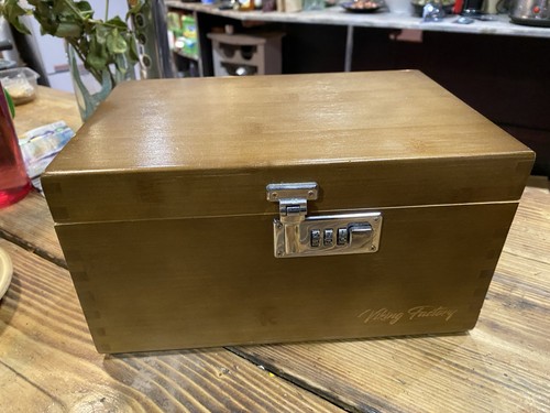 Viking factory wooden box - viking,