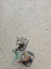 Land Rover Series 2 2A 3 Seat Box Catch Turn Buckle pair two 