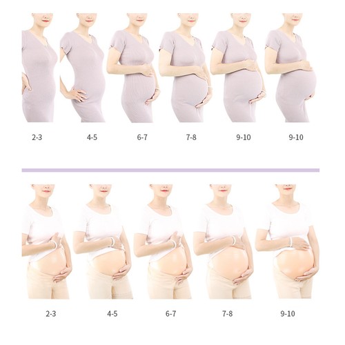 Fake pregnancy belly - fake,