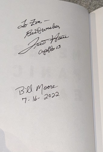 Fred haise hand signed - fred,