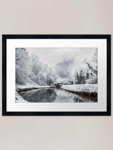 Along the canal - the, framed