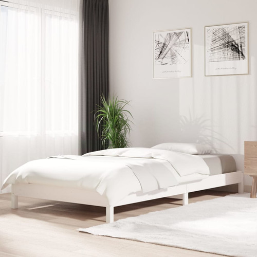 Stack bed solid pine - stack, wood