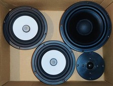 TDL speakers  STUDIO 5 / 10 SATURN 10  FULLY WORKING