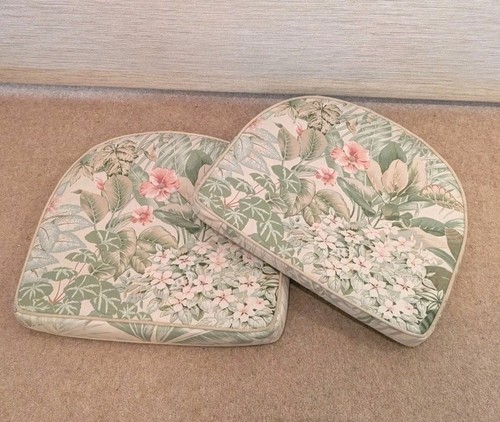 Vintage seat cushions floral - vintage,