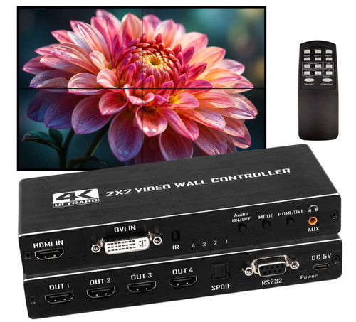 2x2 hdmi video wall - 2x2,