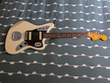 Fender Jaguar Olympic White circa 2007 Made in Japan 1966 reissue JG-66
