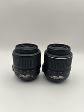 Nikon AF-S DX Nikkor 18-55mm f3.5-5.6G VR DSLR Camera Lens. Not Working x2 