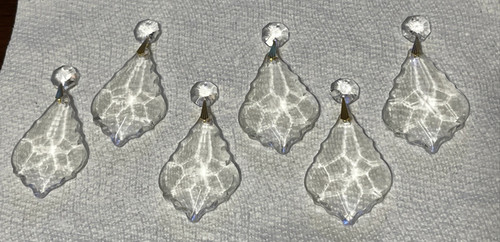 Vintage chandelier crystal - vintage,