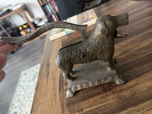 Antique figural dog - figural,