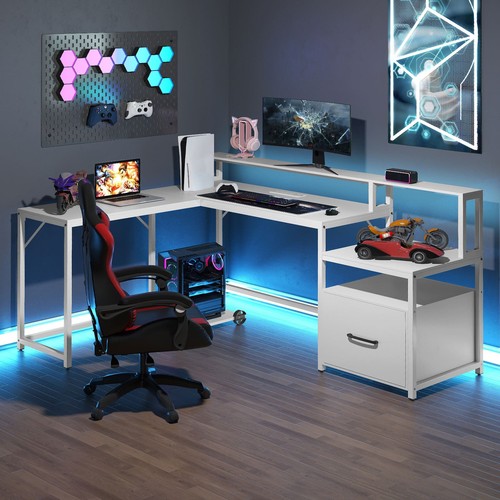 Home office desk - office, file
