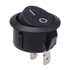 On-Off Round 20mm Rocker