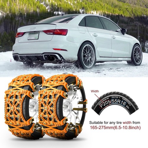 6pcs wheel tire snow chains - 6pcs,