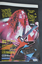 Dimebag Darrell with Dean ML - KORG Advert / Poster from a magazine