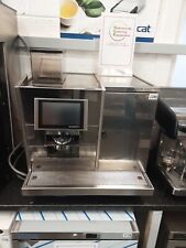 Black And White Thermoplan Bean To Cup Automatic Coffee Machine With Milk Fridge