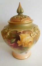 ANTIQUE ROYAL WORCESTER HADLEY