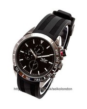 Softech Gents Black Dial