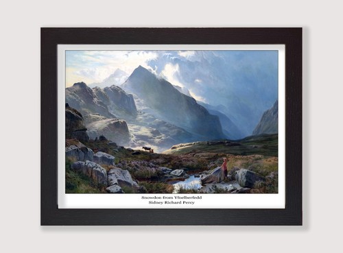 Snowdon from yfoelberfedd - snowdon, by