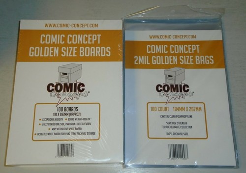 100 golden age comic backing - golden,