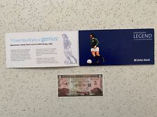 George Best 5 pound note And Presentation Wallet