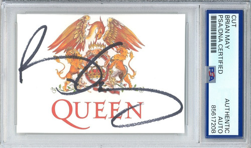 Brian may queen signed - brian, of