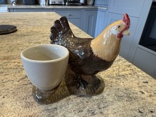 Quail Ceramics Cockerel Egg Cup