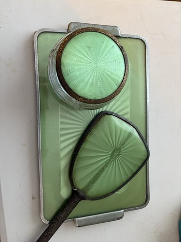 Vintage dressing table set - vintage,