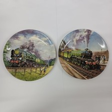 Davenport Paul Gribble Steam Train Plates – Golden Arrow & Flying Scotsman GC