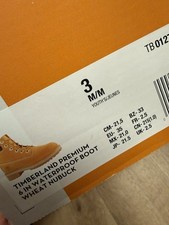 Timberland® Premium 6-Inch Waterproof Boot for Youth in Yellow Size UK 2.5