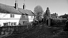 Photo 6x4 Frosty lane, Great