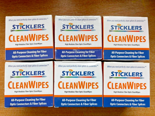 Boxes sticklers cleanwipes - 6,