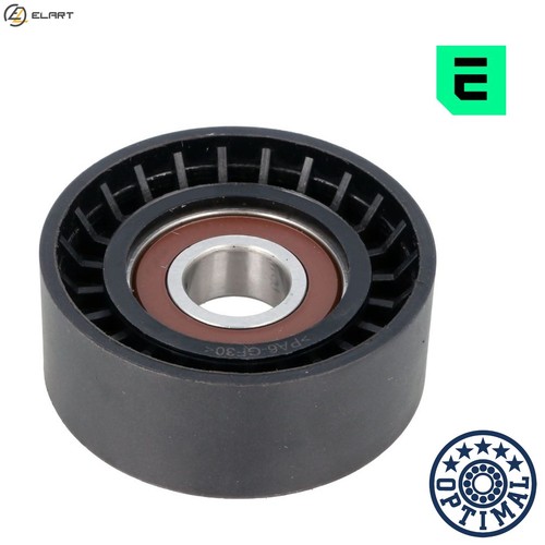 Deflectionguide pulley vribbed - deflectionguide,