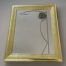 Gold Framed Mirror Charles