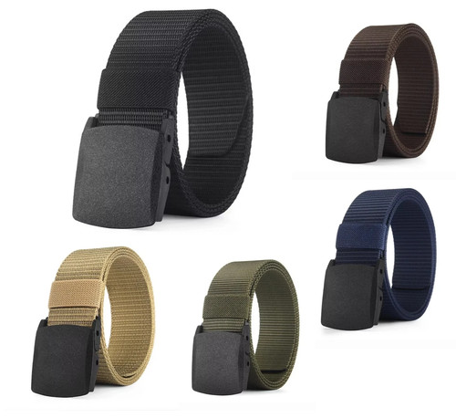 Quick release work belt - release,